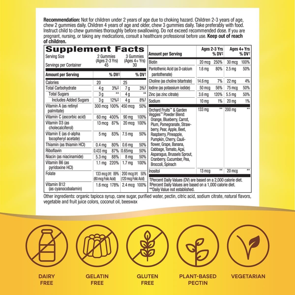 Nature'S Way - Premium Kids Multivitamin Gummy - 90 Gummies