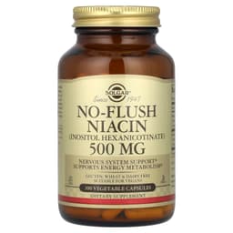 Solgar - No-Flush Niacin - 100 Vcaps