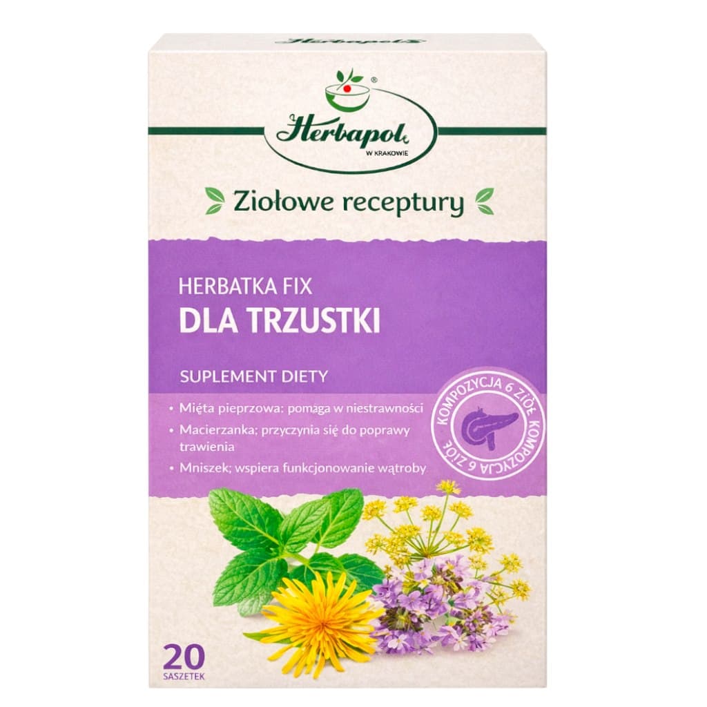 Herbapol Kraków - Herbal Fix For Pancreas - 20 Sachets