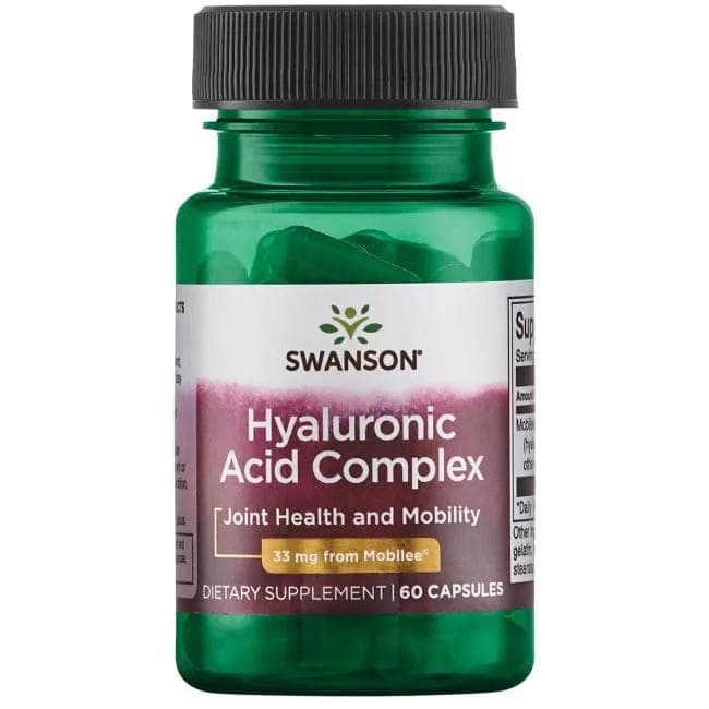 Swanson - Hyaluronic Acid Complex - 60 Caps – Swanson förpackning