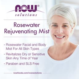 NOW Foods - Rosewater Rejuvenating Mist - 118ml