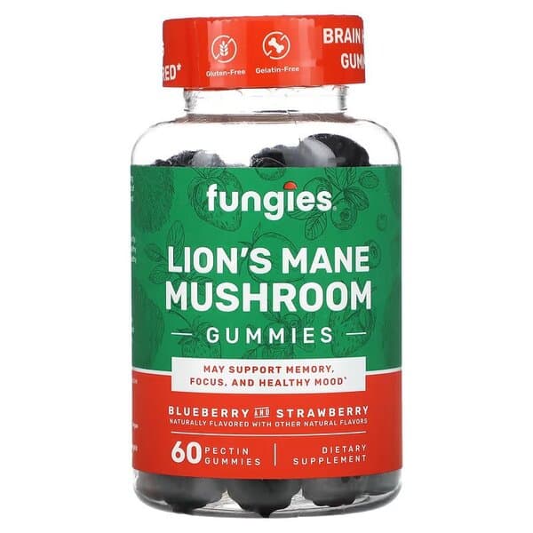 Fungies - Lion'S Mane Mushroom Gummies - 60 Gummies