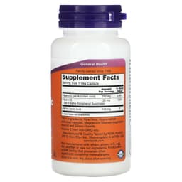 NOW Foods - Alpha Lipoic Acid with Vitamins C & E - 60 Vcaps