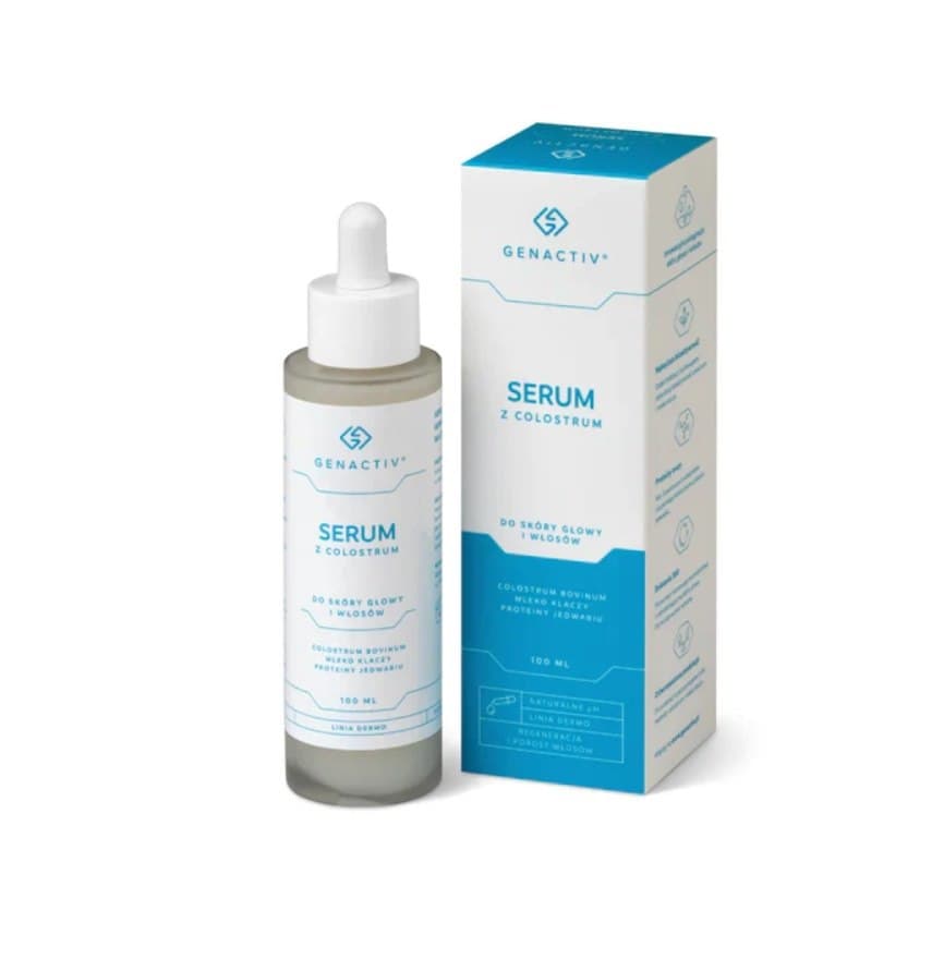 Genactiv - Colostrum Serum For Scalp And Hair 100ml
