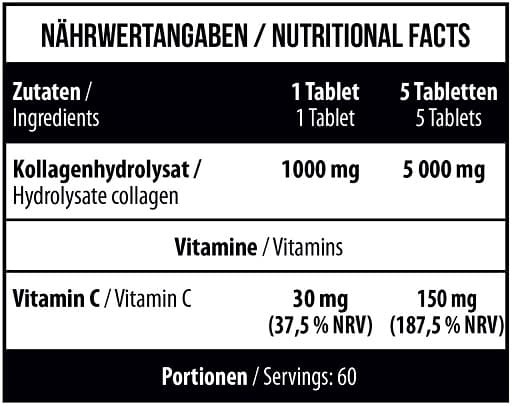 MST - Kollagenhydrolysat - 300 tabletter