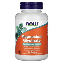 Now Foods - Magnesium Glycinate - 180 Tabs