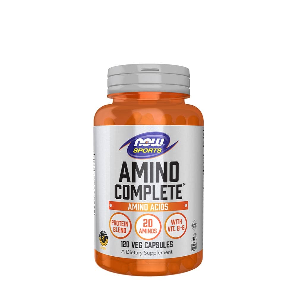 NOW Foods - Amino Complete - Amino Acid Complex – NOW Foods förpackning