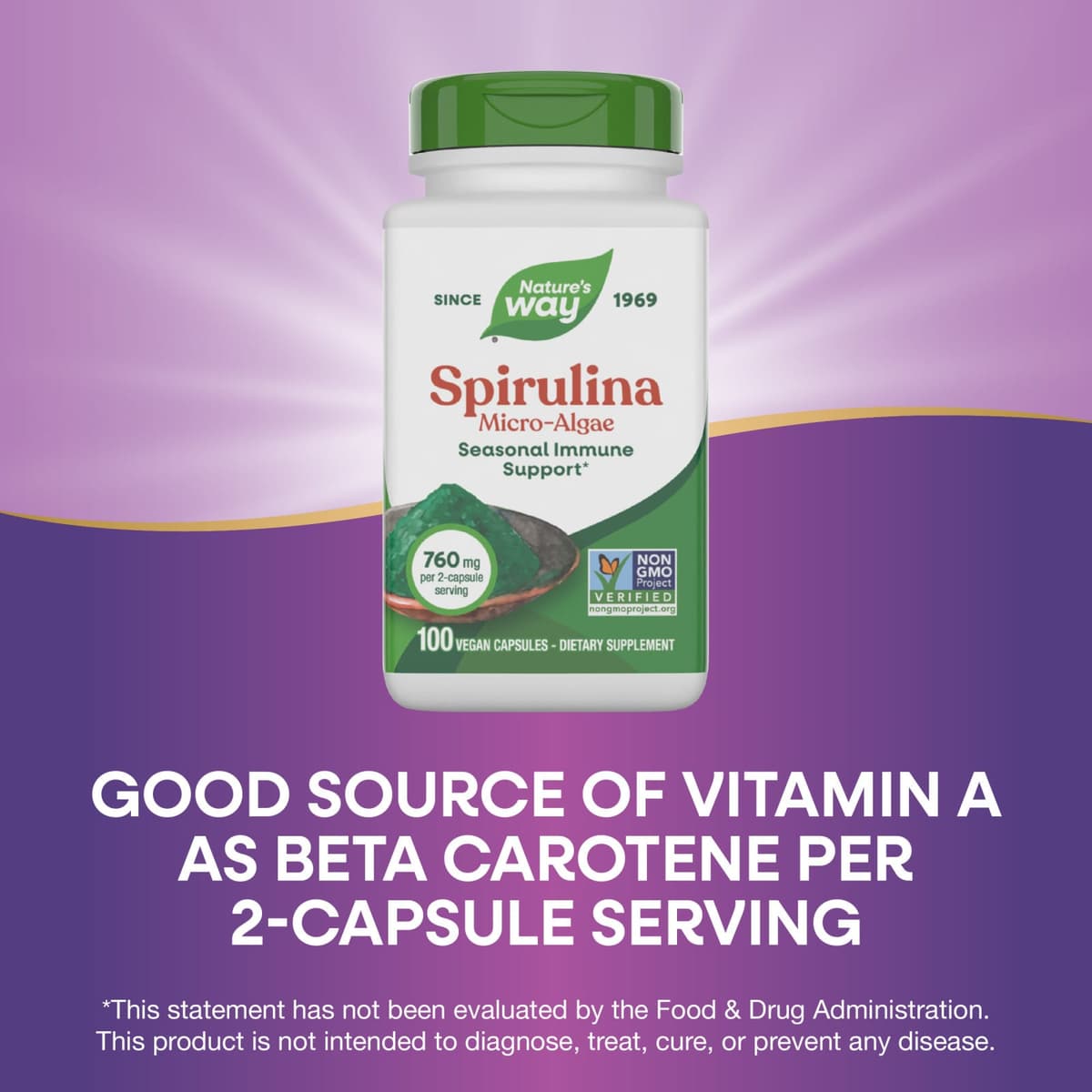Nature'S Way - Spirulina Mikroalger