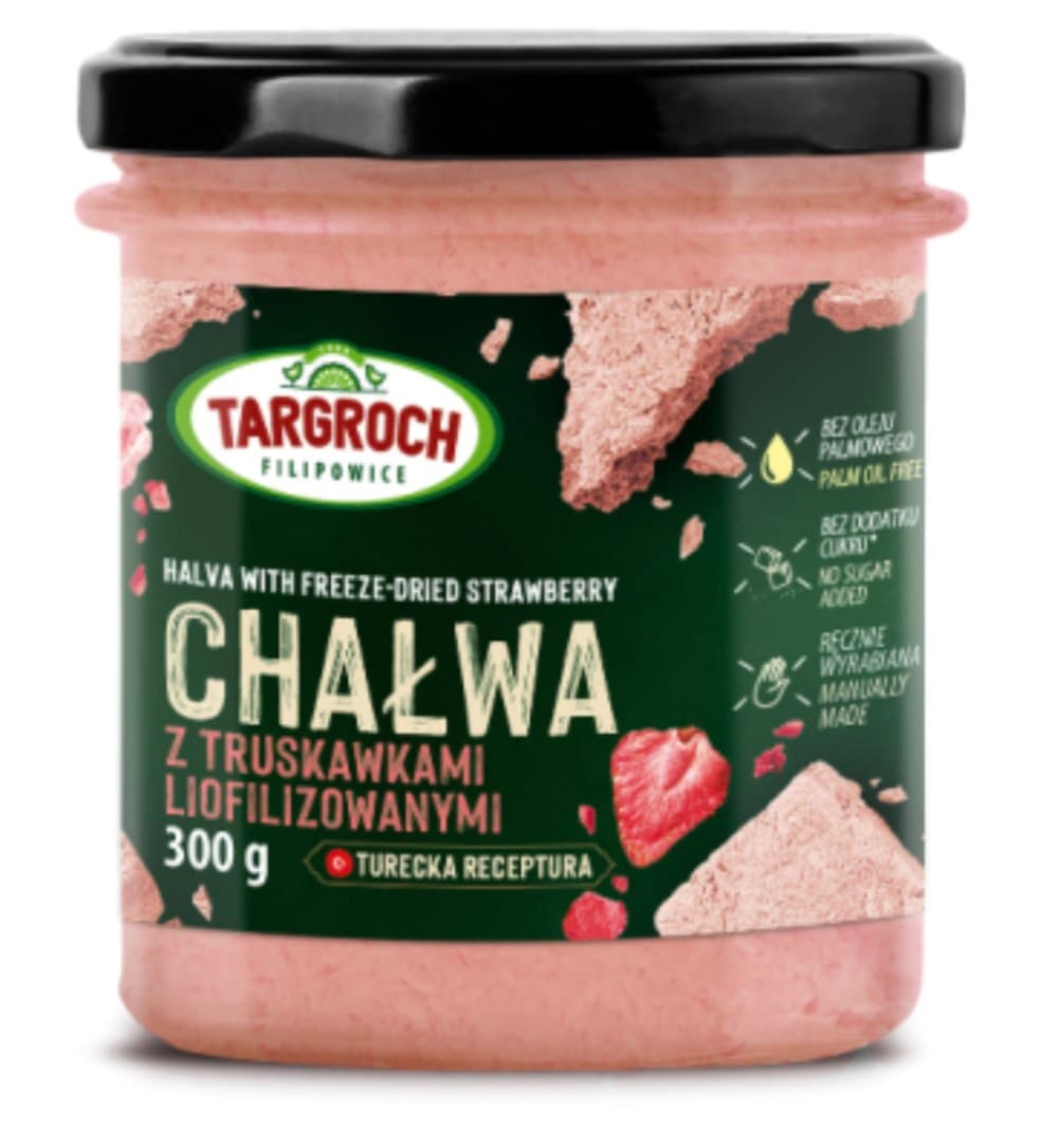 Targroch - Halva with Freeze-Dried Strawberry - 300g