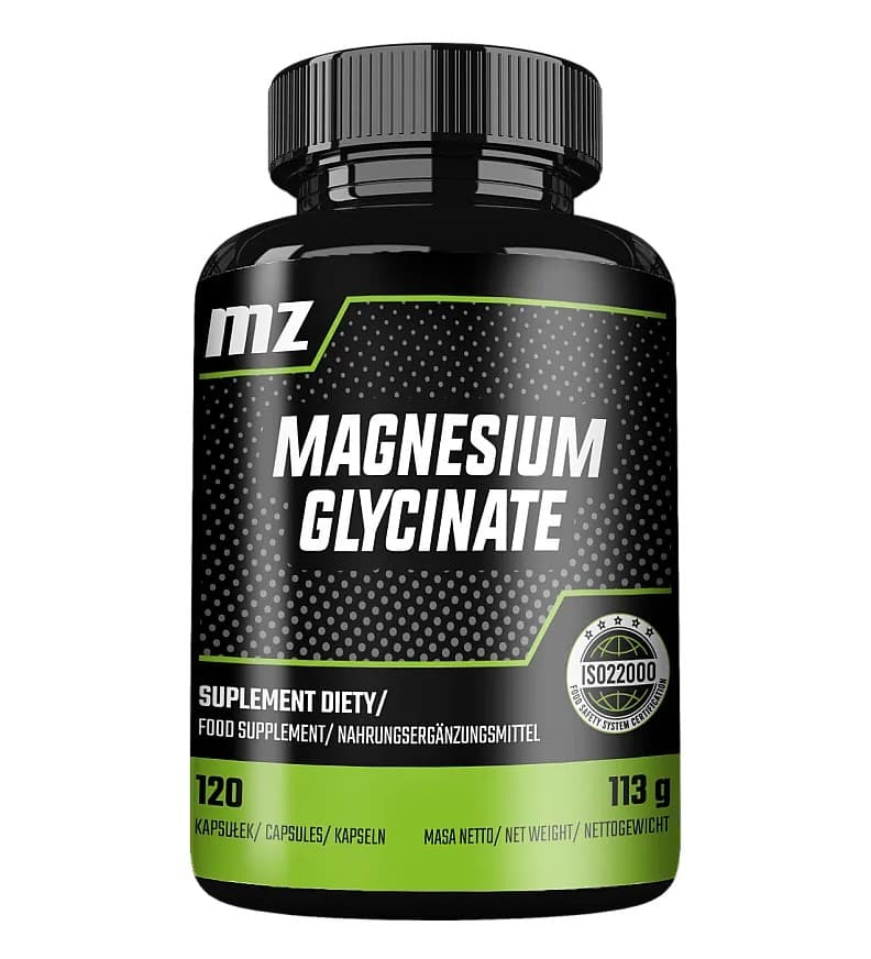 MZ - Magnesiumglycinat - 120 kapslar – förpackning