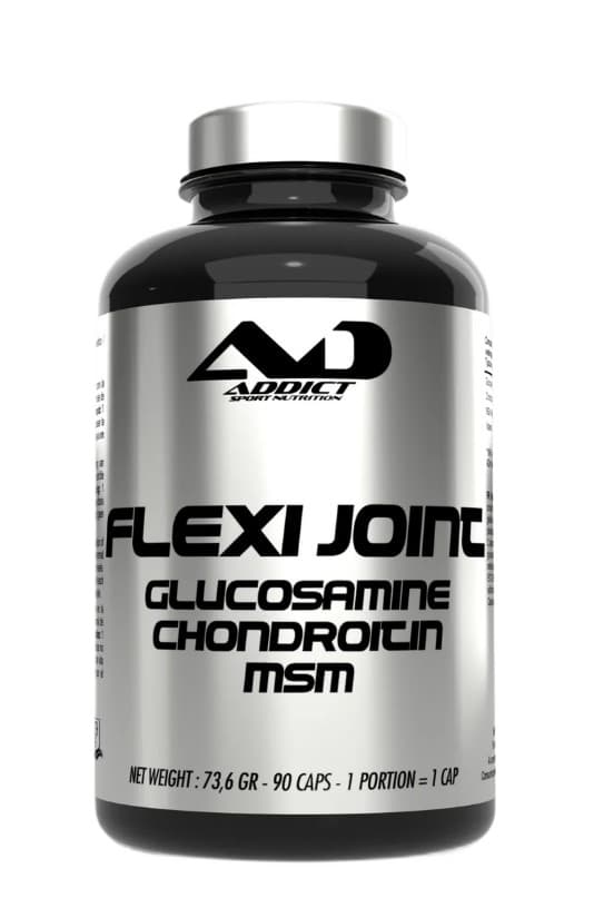 Addict Sport Nutrition - Flexi Joint Glucosamine Chondroitin MSM - 90 Caps