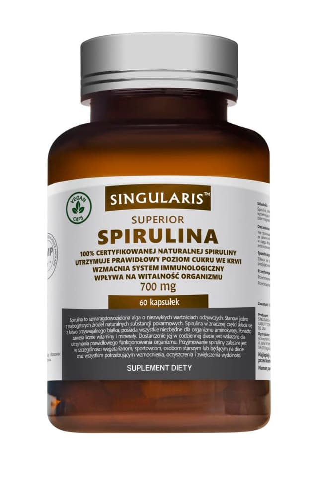 Singularis - Superior Spirulina - 60 Caps – Singularis