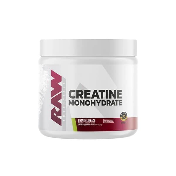 Raw Nutrition - Creatine Monohydrate – Raw Nutrition förpackning