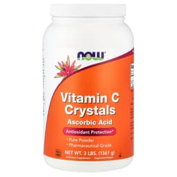 NOW Foods - Vitamin C Crystals - Ascorbic Acid - 1361g