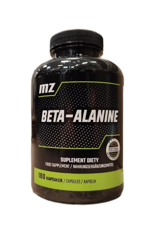 MZ - Beta-alanin - 180 kapslar – förpackning