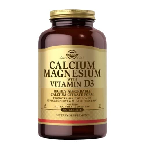 Solgar - Calcium Magnesium With Vitamin D3 – Solgar förpackning