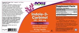 NOW Foods - Indole-3-Carbinol - 60 Vcaps