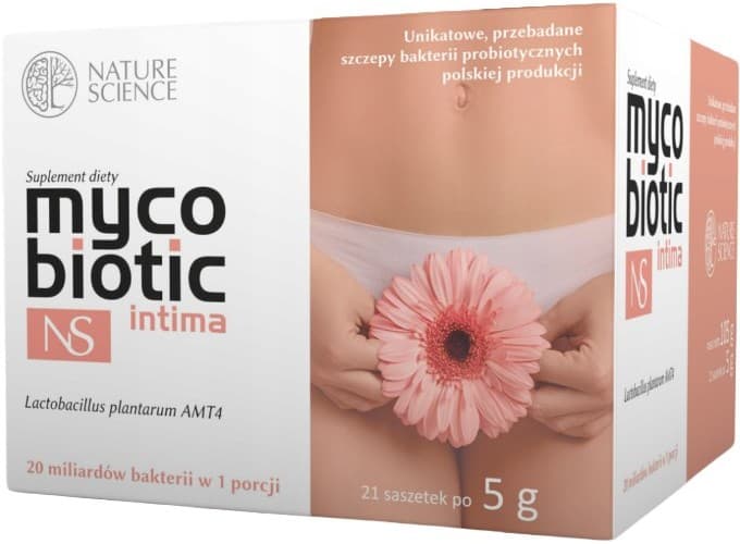Nature Science - Mycobiotic, Intima - 105g – Nature Science förpackning