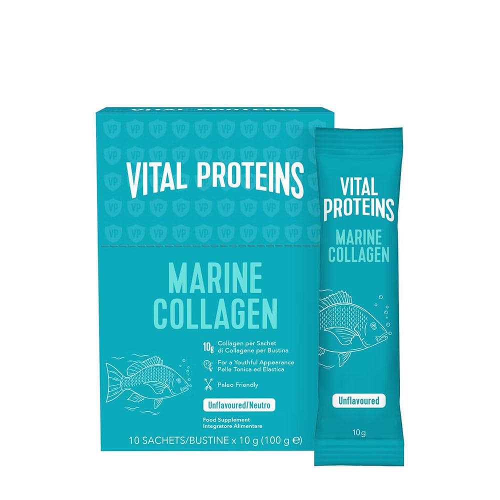 Vital Proteins - Unflavored - 10 x 10g – Vital Proteins förpackning