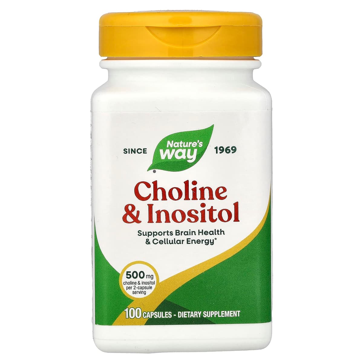 Nature'S Way - Cholin & Inositol - 100 Kapsler
