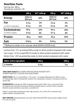 Scitec Nutrition - 100% Beef Muscle - 3180g