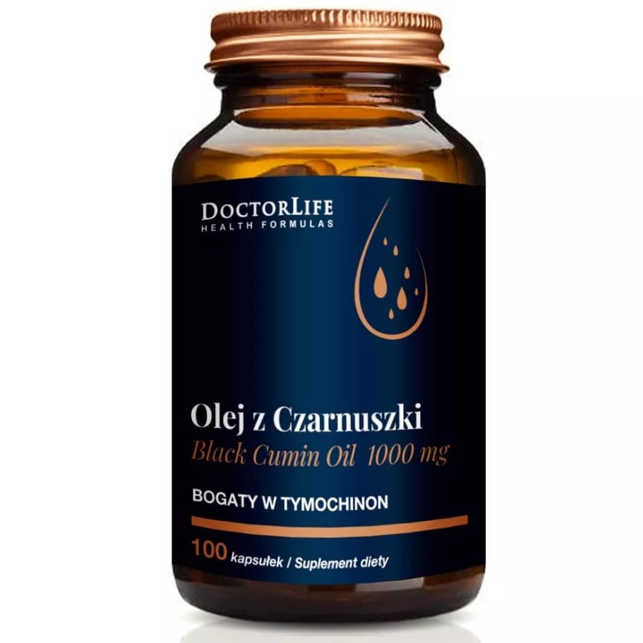 Doctor Life - Black Cumin Oil - 100 Caps – Doctor Life förpackning