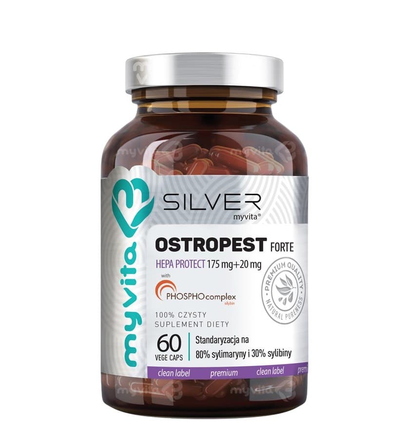 Myvita - Milk Thistle Forte - 60 Vege Caps
