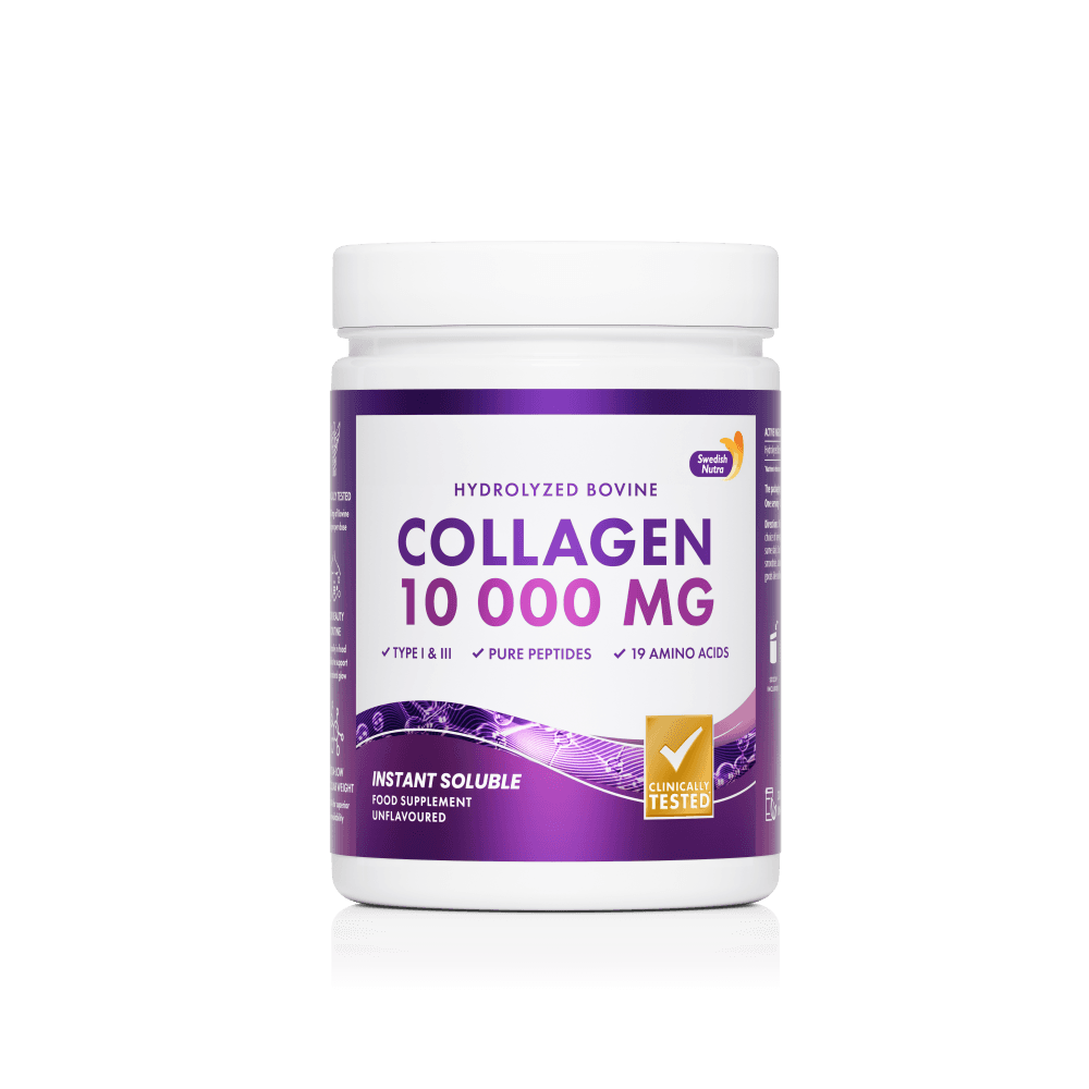Swedish Natura - Hydrolyzed Bovine Collagen - 300g – SWEDISH NATURA förpackning