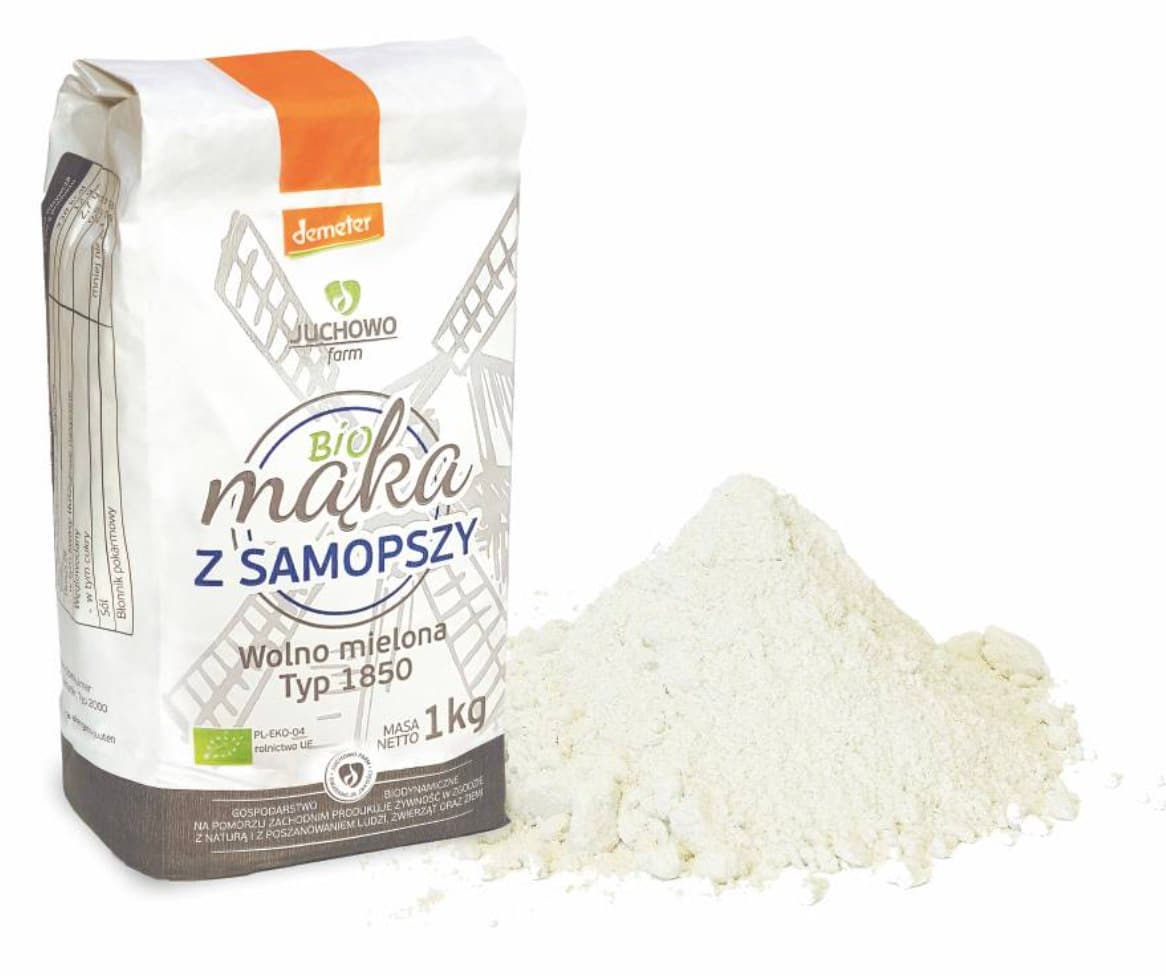 Juchowo - Organic Spelt Flour Type 1850 - 1 kg