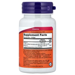 Now Foods - A & D3 25,000/1,000IU - 100 Sgels