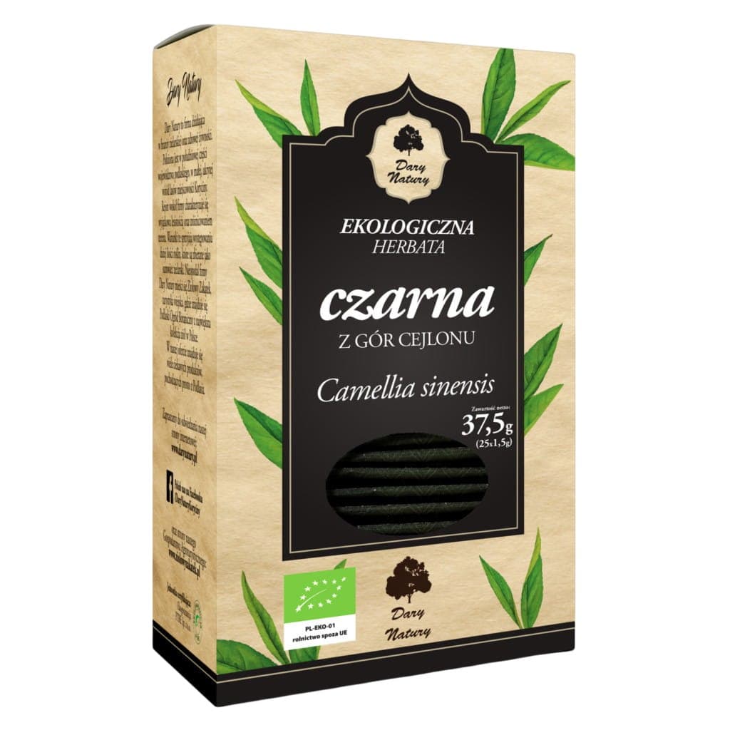 Dary Natury - Ceylon Black Tea – Dary Natury förpackning
