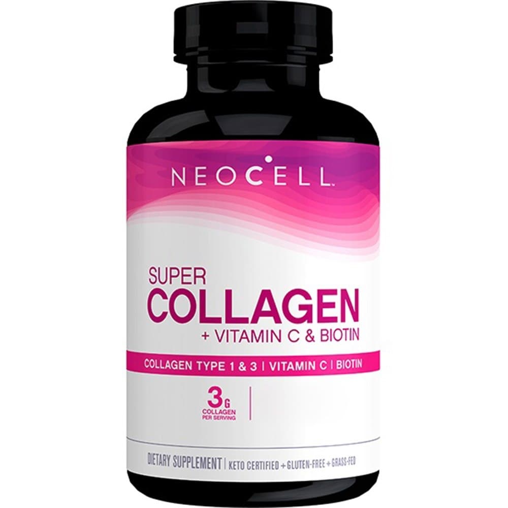 Neocell - Collagen Peptides With Vitamin C And Biotin - 180 Tabs – Neocell förpackning