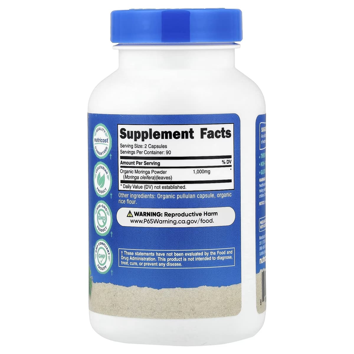 Nutricost - Moringa - 180 Caps