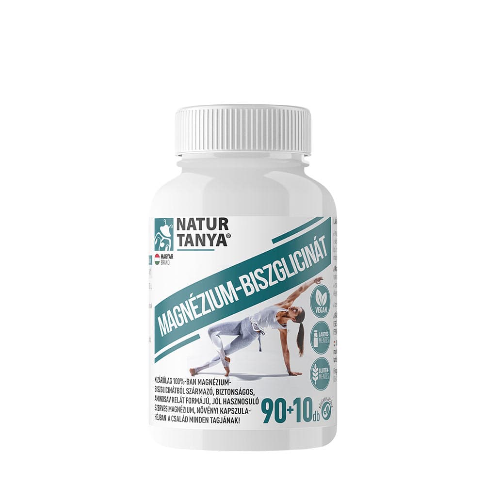 Natur Tanya - Magnesium Bisglycinate - 100 Caps – Natur Tanya förpackning