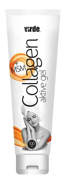 Virde - Collagen aktive gel + MSM 100ml – Virde förpackning