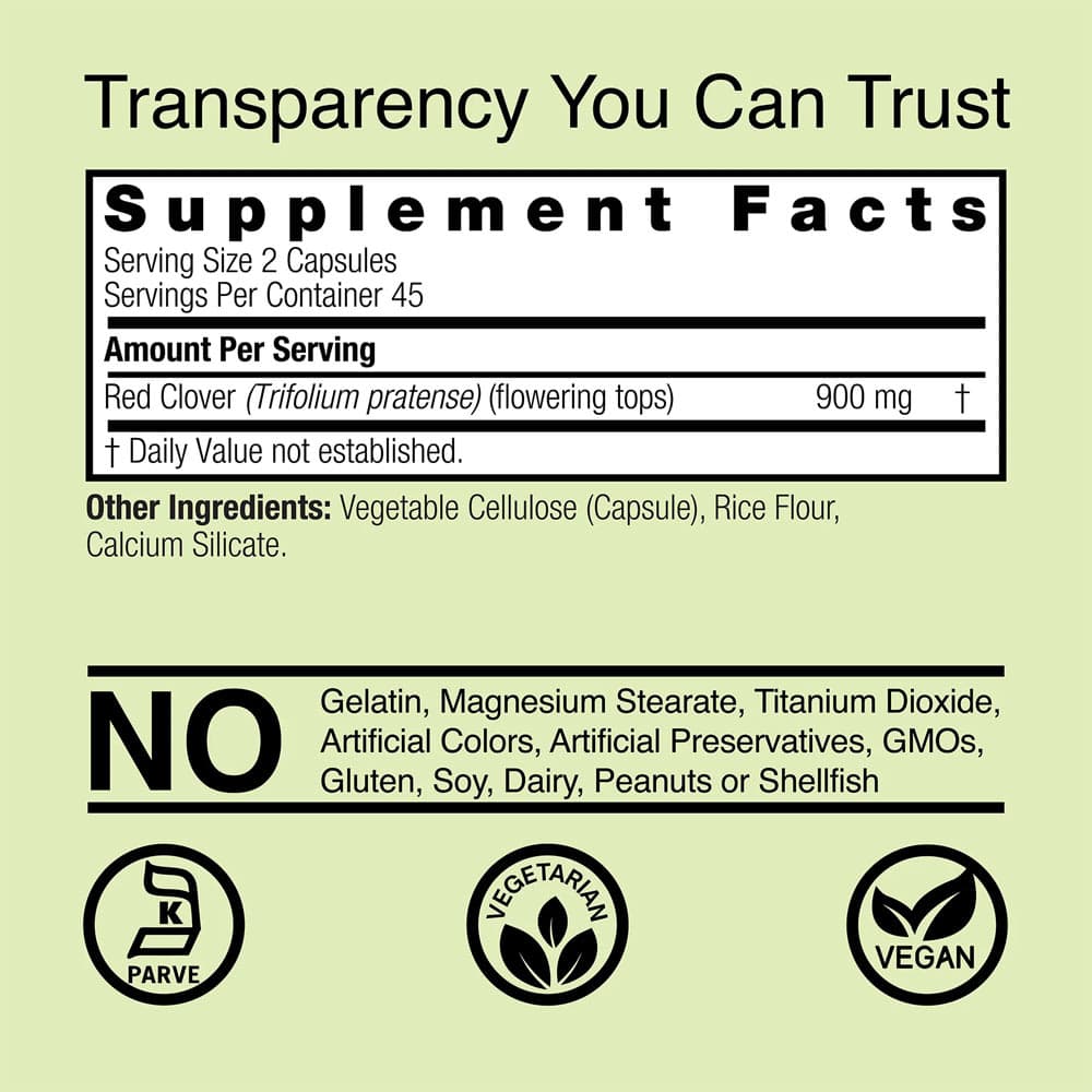 Nature'S Answer - Rødkløver Menopause Support - 90 Vcaps