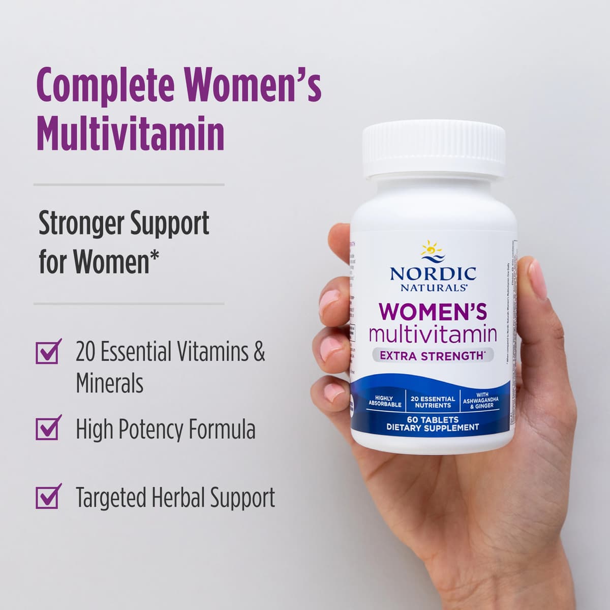 Nordic Naturals - Women's Multivitamin Extra Strength