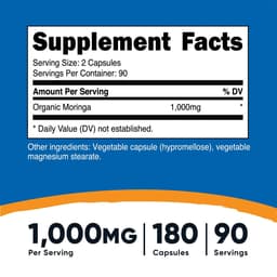 Nutricost - Moringa - 180 Caps