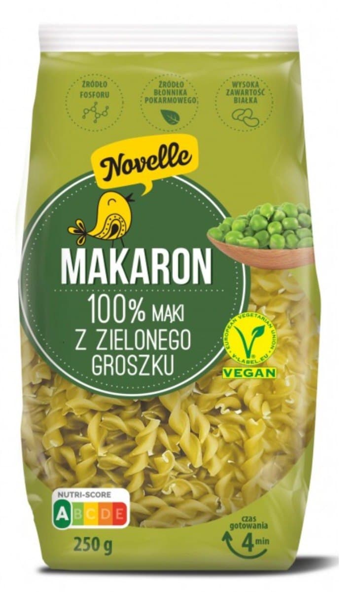 Novelle - Pasta 100% Green Pea Flour - 250g