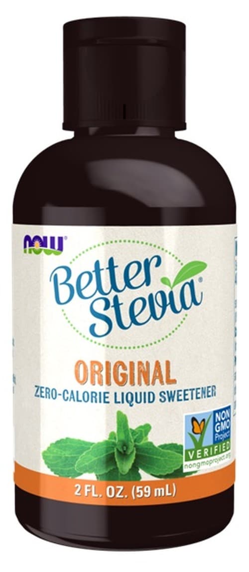 Now Foods - Better Stevia Liquid - 59ml – NOW Foods förpackning