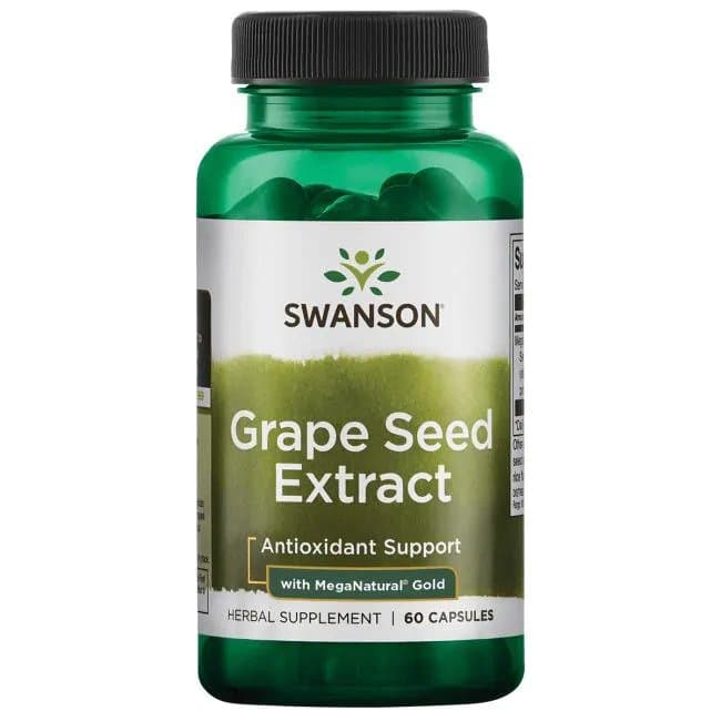 Swanson - Grape Seed Extract With Meganatural Gold - 60 Caps