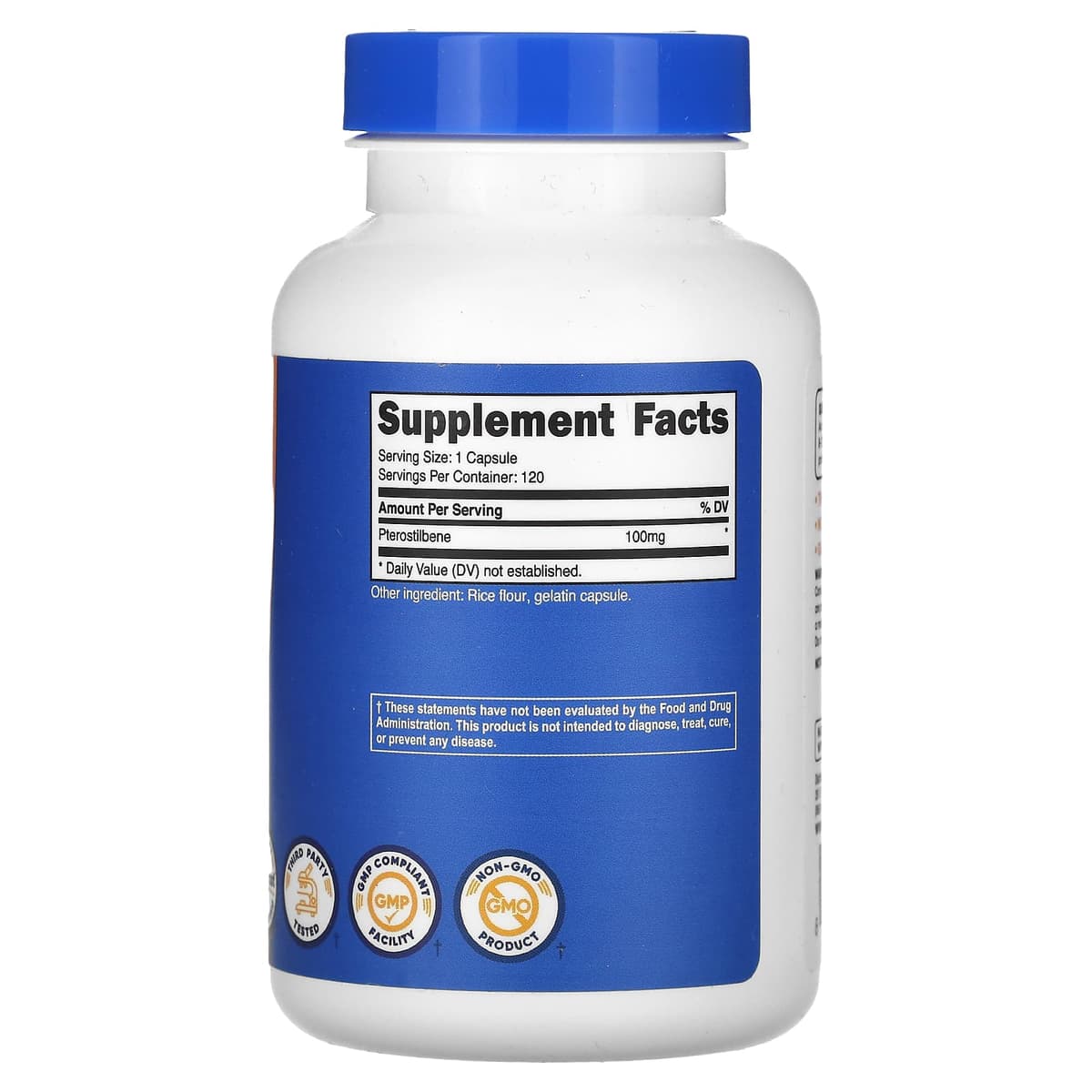Nutricost - Pterostilbene - 120 Caps