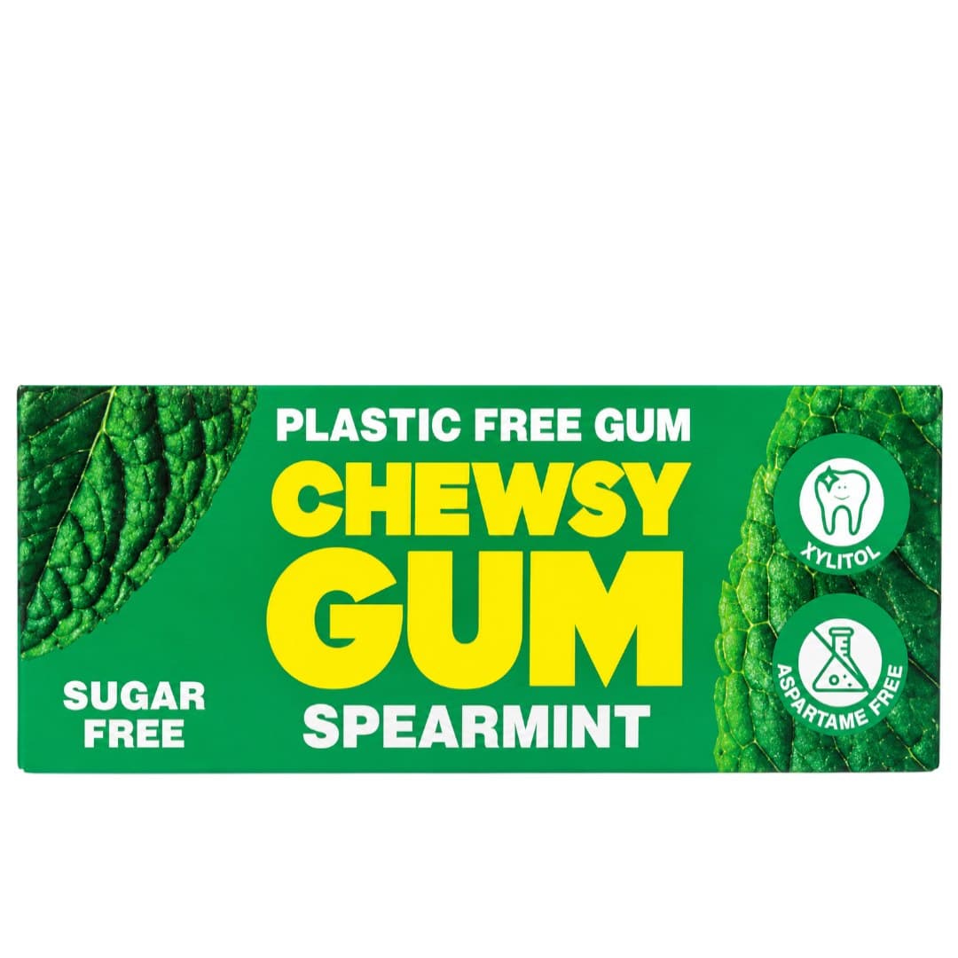 CHEWSY tyggegummi med mintsmag og xylitol 15 g (10 stykker)