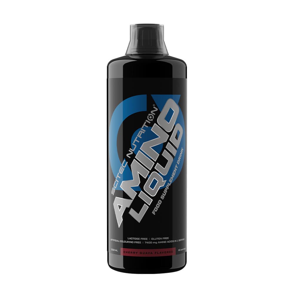 Scitec - Amino Liquid (Cherry Guava - 1000ml) – Scitec Nutrition förpackning