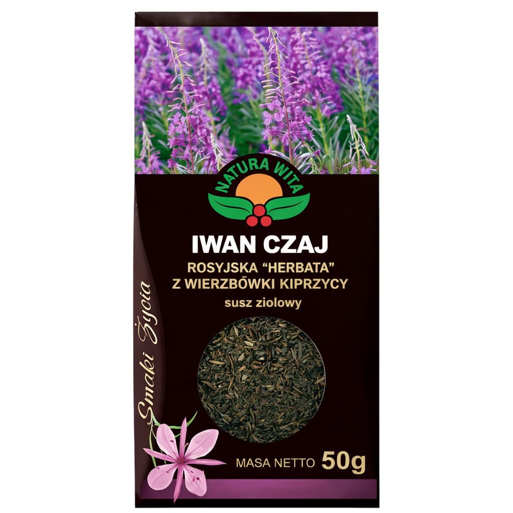 NATURA-WITA - Fireweed Tea - 50g – Natura-Wita förpackning