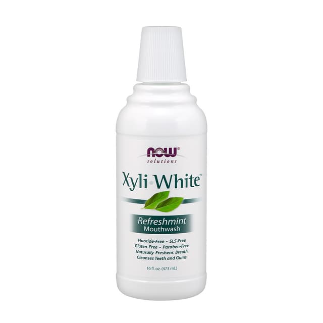 NOW Foods - Xyli White Refreshmint Mouthwash - 473ml – NOW Foods
