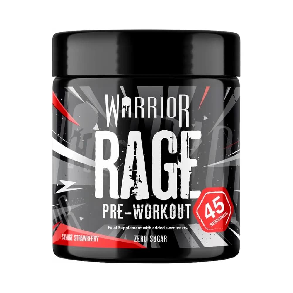 Warrior Rage Pre-Workout - Blazin' Blue Razz