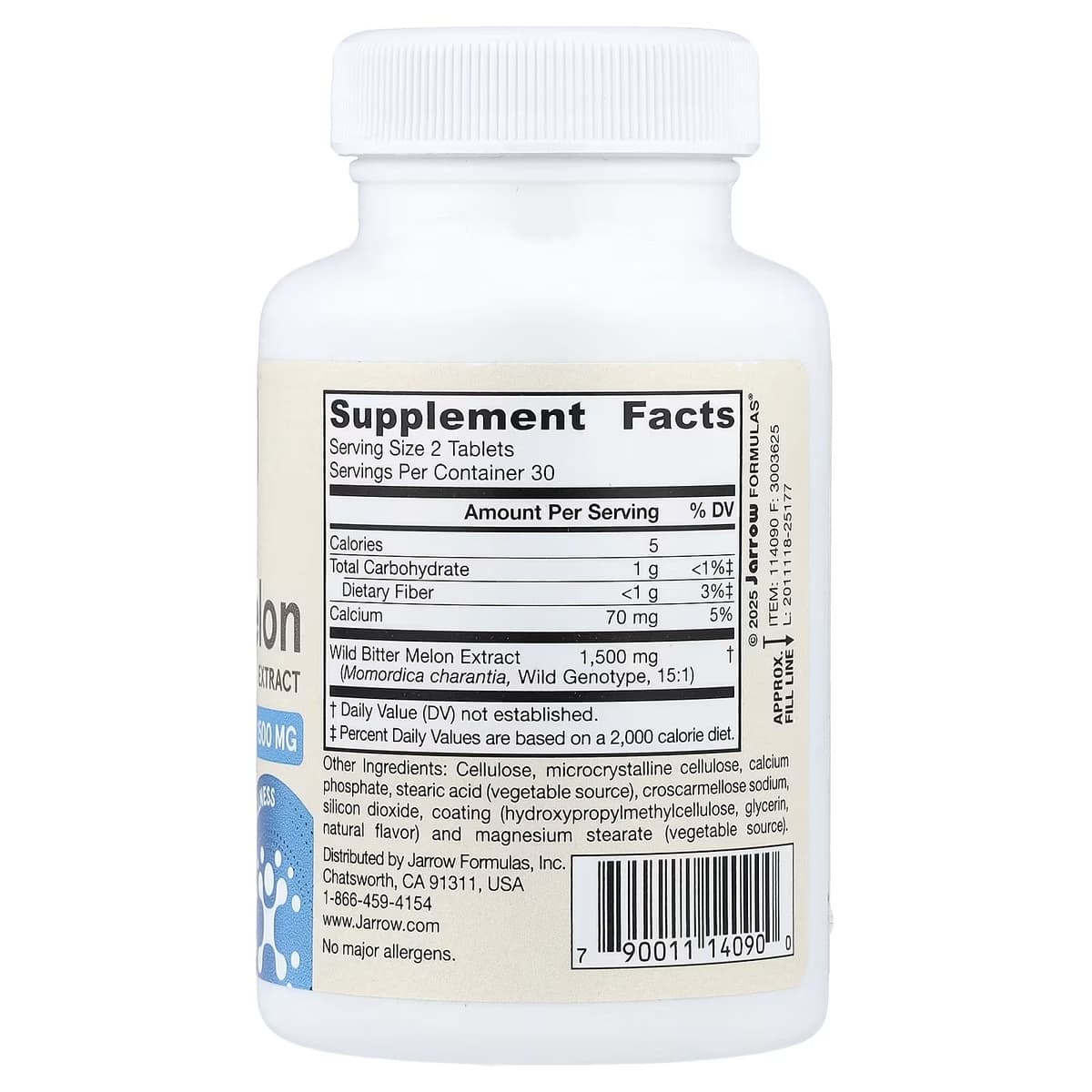 Jarrow Formulas - Wild Bitter Melon Extract - 60 Tabs