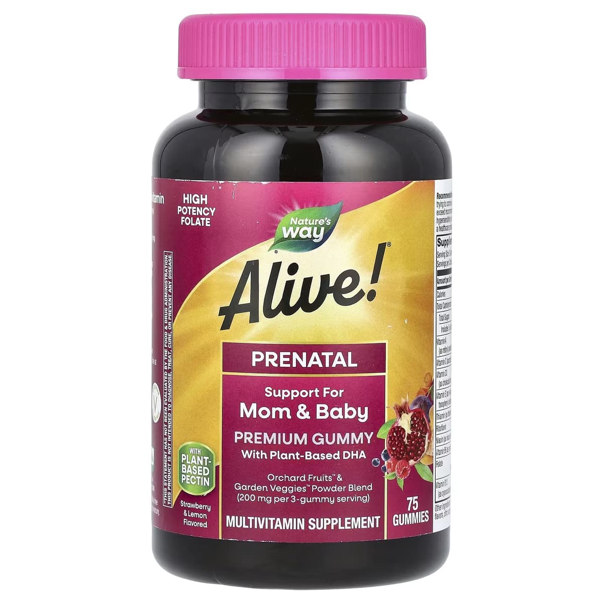 Nature's Way - Alive!® Premium Prenatal Gummies - 75 Tyggegummier