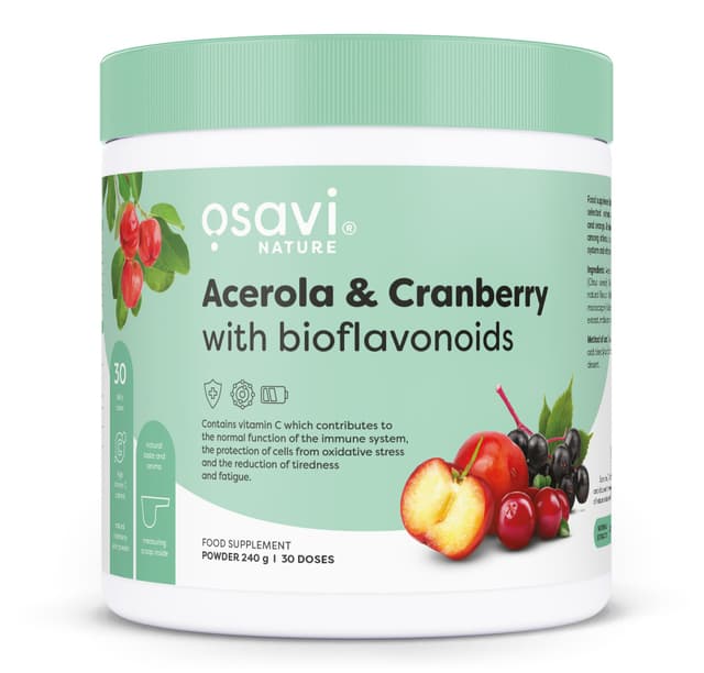 Osavi - Acerola och tranbär med bioflavonoider – Osavi